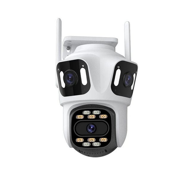 NNEOBA Three Lens 6K HD Outdoor WiFi Security Camera