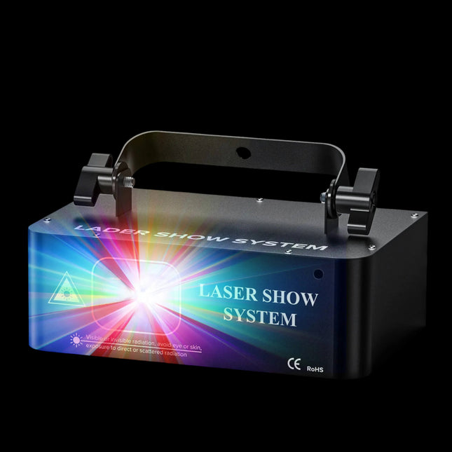 Portable 500mw Remote Control Full Color Party Laser Lights